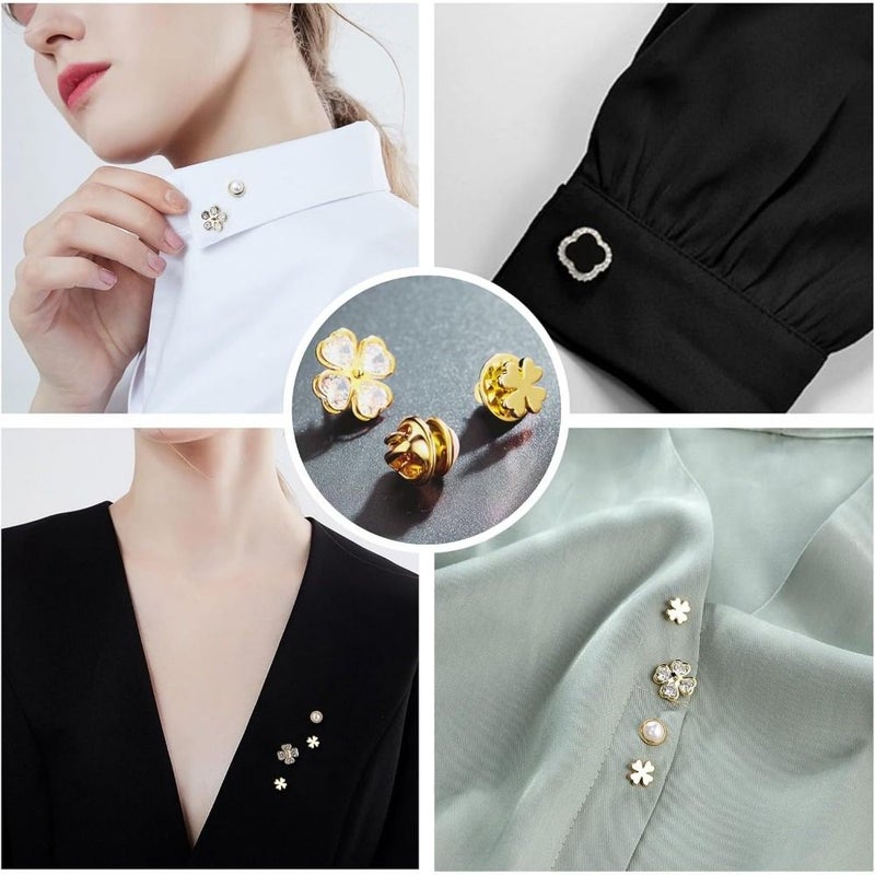 20pcs Silver Color Alloy Pin Backs For Brooch Tie Badge Birthday Wedding Anniversary Party Gift Jewelry Making - Image 3
