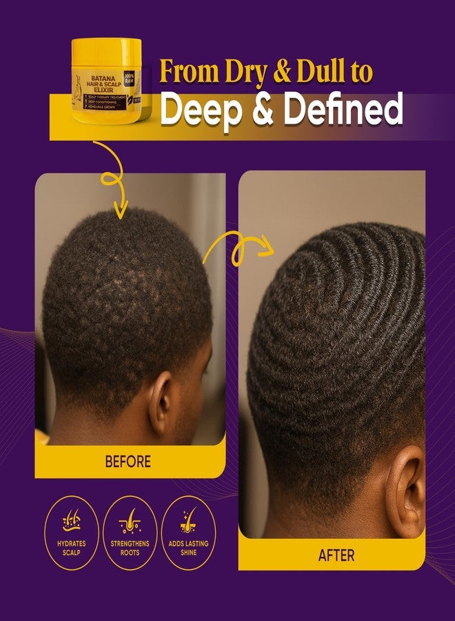 OCEAN VIEW DEEP WAVES POMADE - Premium Wave Grease, Wave Pomade for 360 Waves, Strong Hold Wave Cream for Men, Hydrating Hair Styling Product for Deep, Defined Waves, 4 oz Jar - Image 4