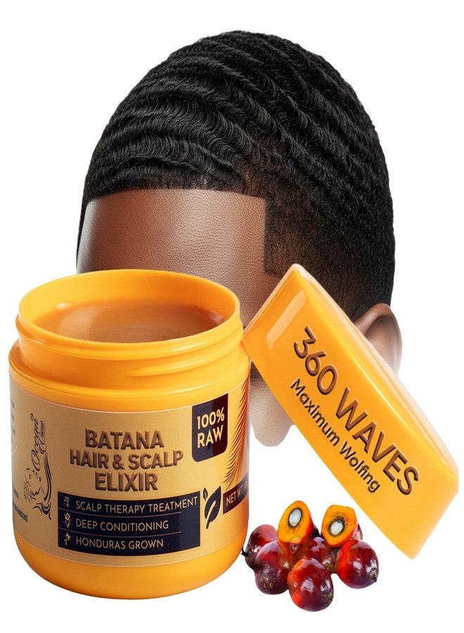 OCEAN VIEW DEEP WAVES POMADE - Premium Wave Grease, Wave Pomade for 360 Waves, Strong Hold Wave Cream for Men, Hydrating Hair Styling Product for Deep, Defined Waves, 4 oz Jar - Image 1