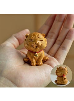 Zodiac Cypress Carvings Collection Zodiac Tiger-ornaments