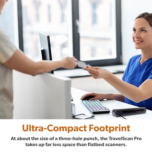Ambir TravelScan Pro 600 (PS600-AS) Simplex Document Scanner and Card Scanner - Image 3