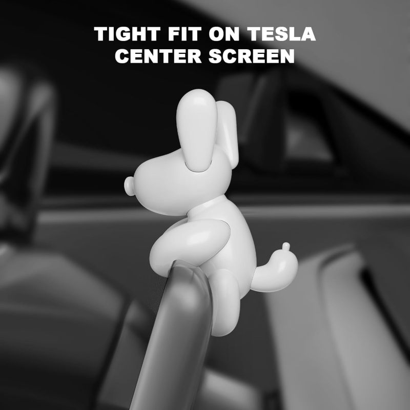 Tesla Interior Accessories: White Yew Wood Mini Decor - Seamless Fit No-Drop Design, Easy Tool-Free Installation for Tesla Model 3 Model Y 2017-2026 Tesla Owners - Image 5