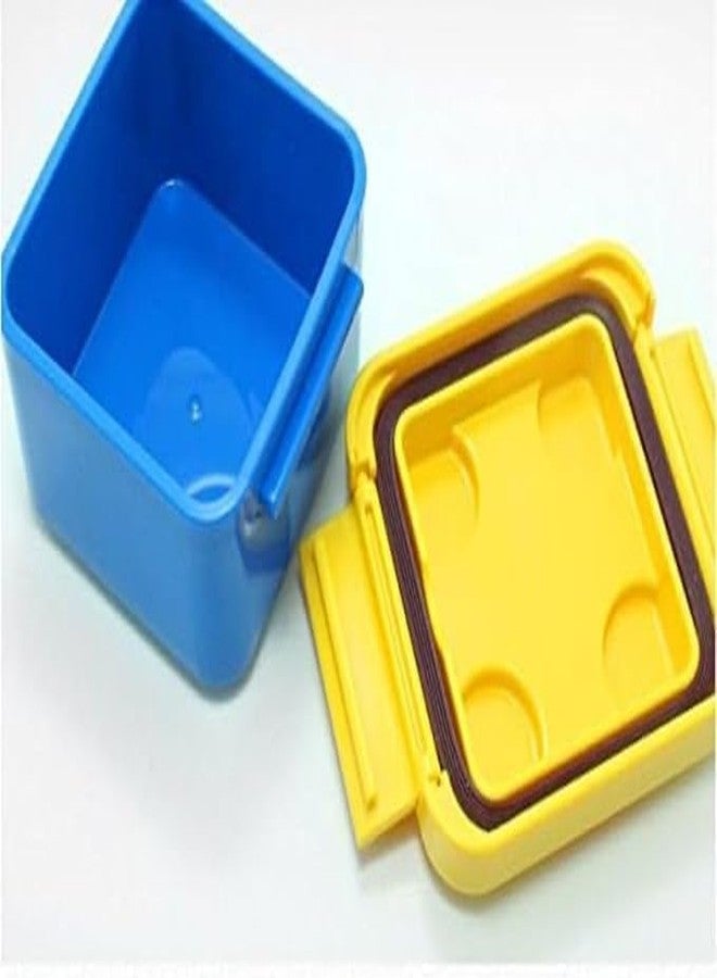 SHIVOM DIY Block and Bites Modular Snack and Brick Lunch Boxes for Children Toddler Kids to Go for Travel and Picnic (Non-Toxic Material Used Product) - Image 5