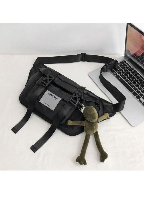 Large-capacity waist bag trendy street all-match sports shoulder bag