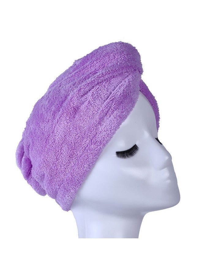 YYXR YYXR Microfiber Hair Drying Towel Ultra Absorbent Twist Hair Turban Drying Cap Hair Wrap - Image 5
