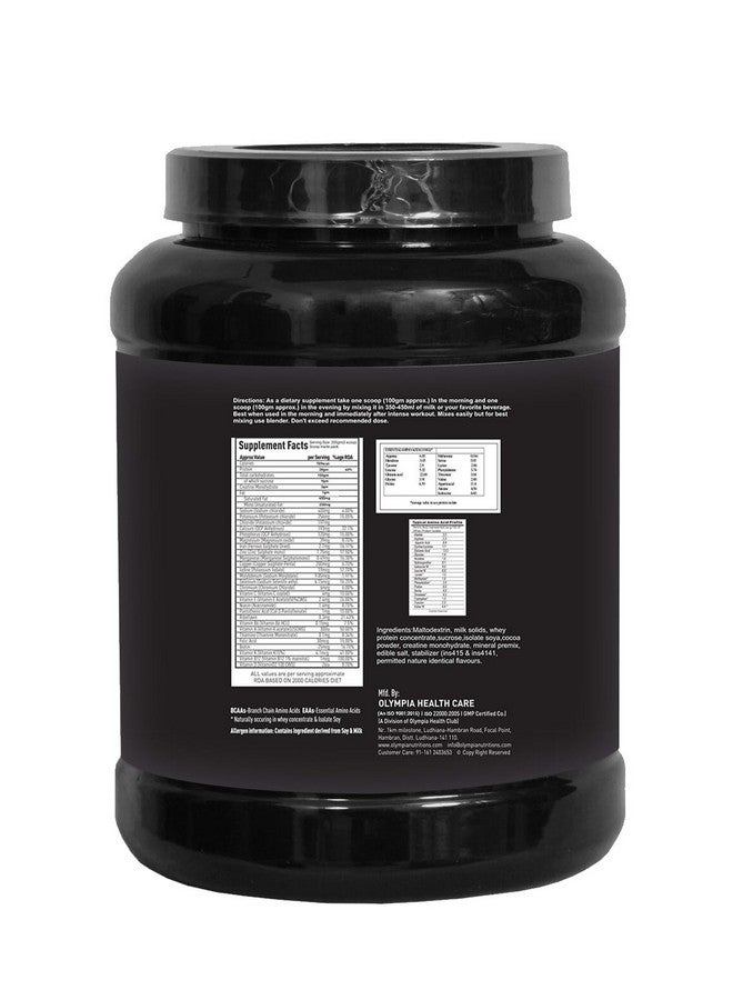 Olympia Turbo Mass Xxl 3Kg Chocolate - Image 2