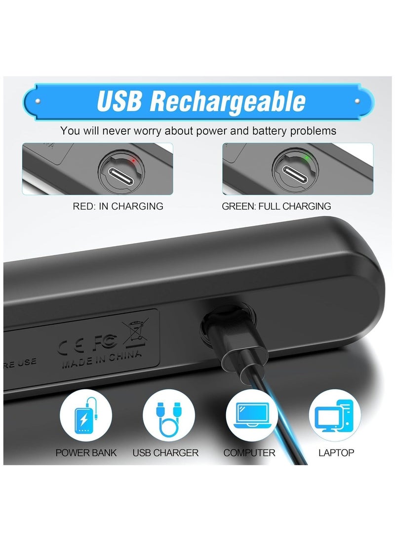 Natural Gas Leak Detector, Rechrageable with Audible and Visual Vibration Alarm, Portable Gas Sniffer to Locate Combustible Sources Like Carbon Monoxide, Methane - Image 4