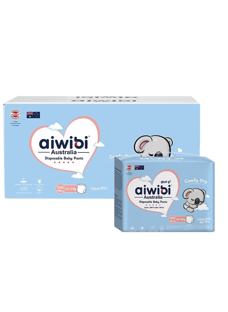 Aiwibi Comfy Dry Baby Pants Size 6-XXL (15-21kg) 36's - Pack Of 3 - pzsku/Z3AA68AFE51286F5858B3Z/45/_/1721216741/372f2cf9-e618-4af5-a30c-354a55d8d78c