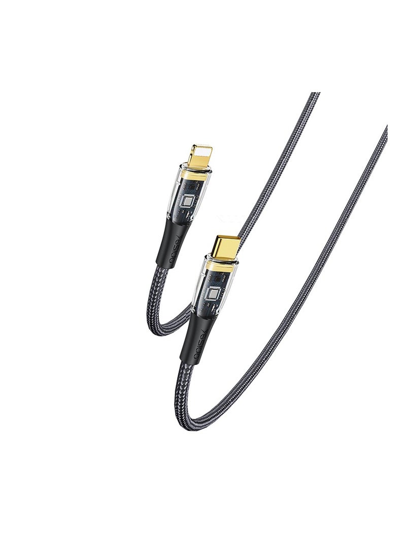 Yesido ca101 Type-C to Lightning charger cable for data transfer and charging