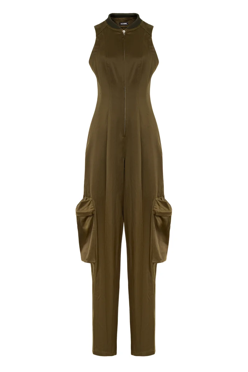 نوكتورن جمبسوت ساتان بجيوب متعددة