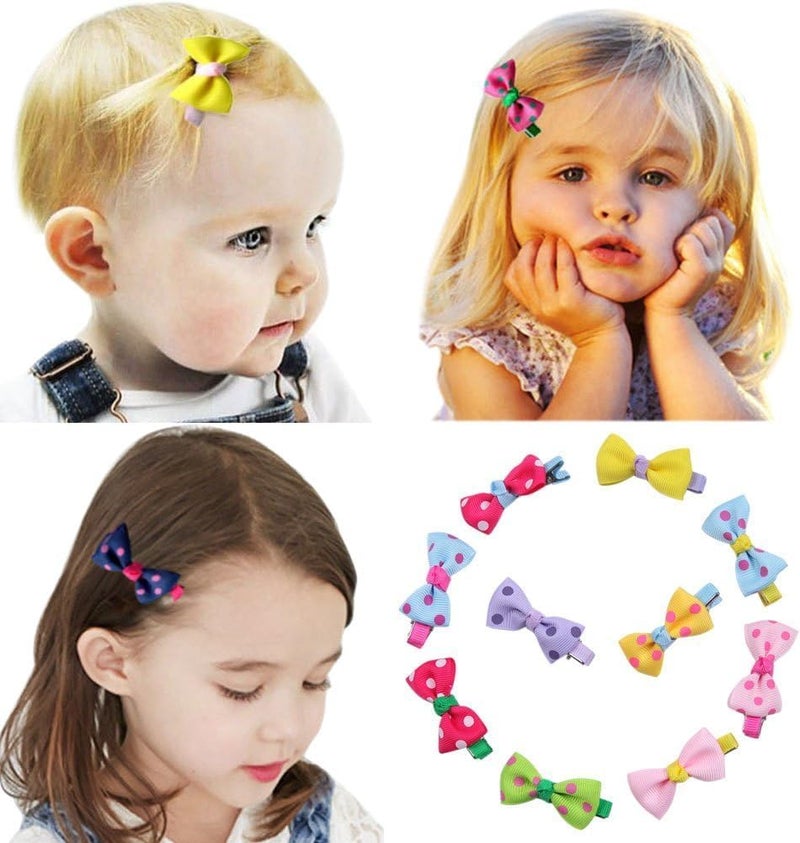 Neobaby Multipurpose Decorative Ribbon Bows for Crafts, Tiara, Headbands, Hair Accessories etc (3 cm, Random Designs, 100 Pieces) - Image 4
