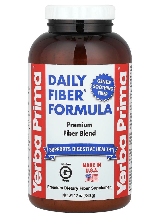 Yerba Prima Daily Fiber® Formula 12 oz (340 g)