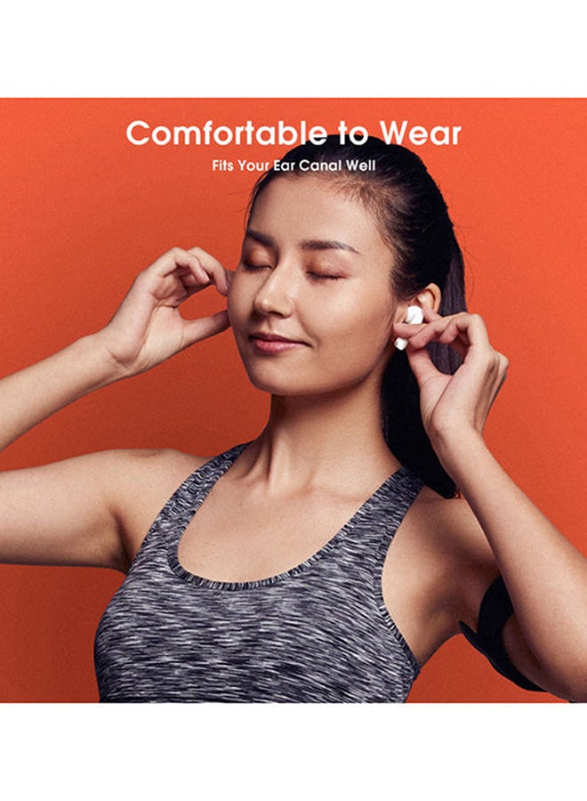Lenovo XT90 TWS Bluetooth In-Ear Earbuds With Mic White/Black - Image 4