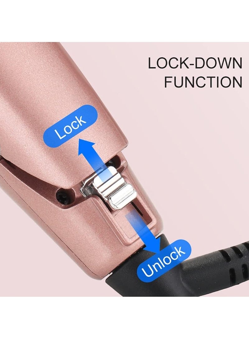عام مستقيم الشعر، مستقيم الشعر المحترف مع شاشة LCD رقمية 140-230 درجة مئوية درجة الحرارة قابلة للتعديل مع ألواح سيراميك لجميع أنواع الشعر الحرارة الفورية - Image 5