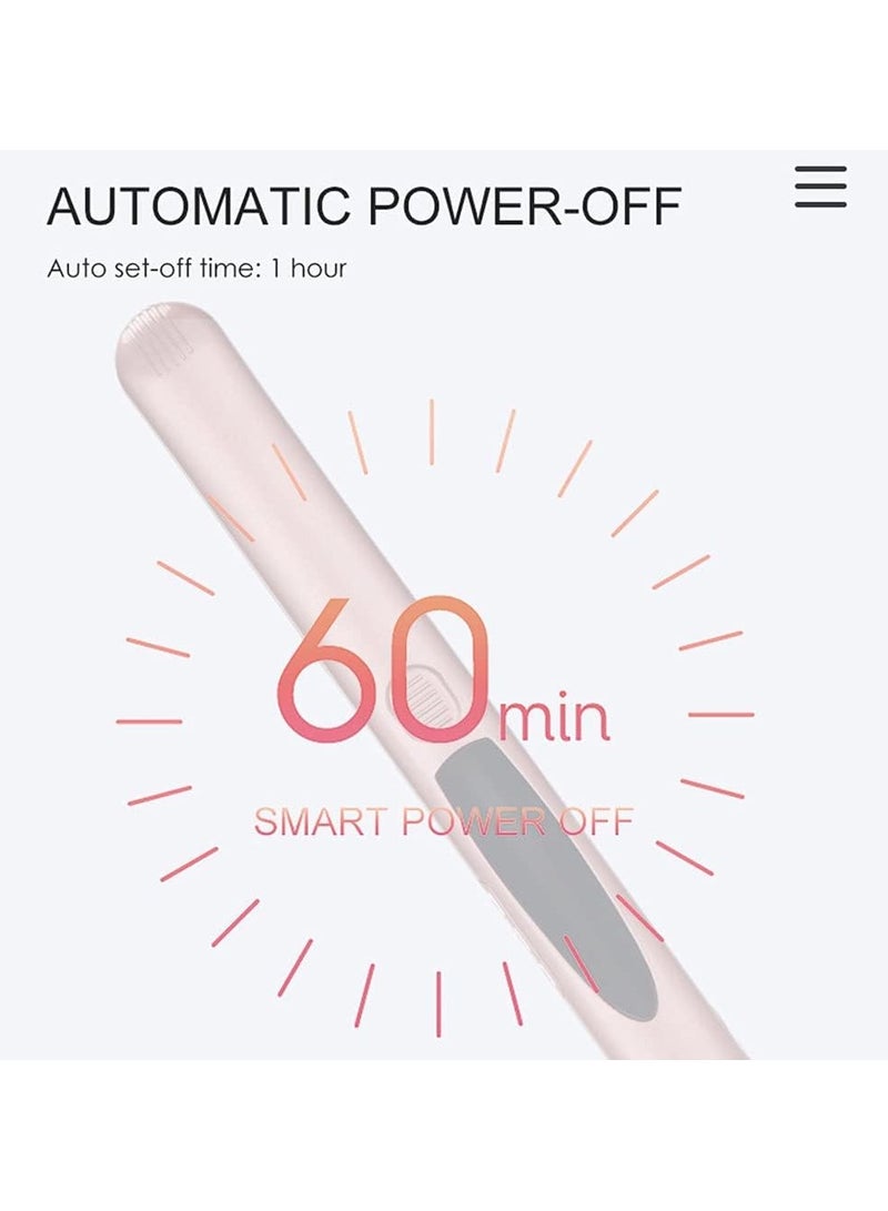 عام مستقيم الشعر، مستقيم الشعر المحترف مع شاشة LCD رقمية 140-230 درجة مئوية درجة الحرارة قابلة للتعديل مع ألواح سيراميك لجميع أنواع الشعر الحرارة الفورية - Image 2