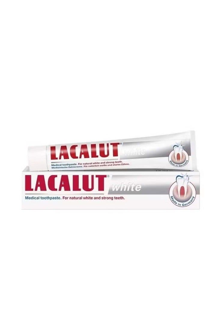 LACALUT Natural Whitening Toothpaste White 75mm