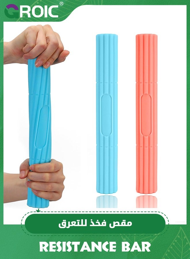 GROIC Flex Therapy Bar,Resistance Bar Used to Relieve Pain in the Wrist, Elbow, and Forearm,Tennis Elbow Treatment Bar,Twist Bar for Physical Therapy,Flex Therapy Bar Strengthener - Image 1