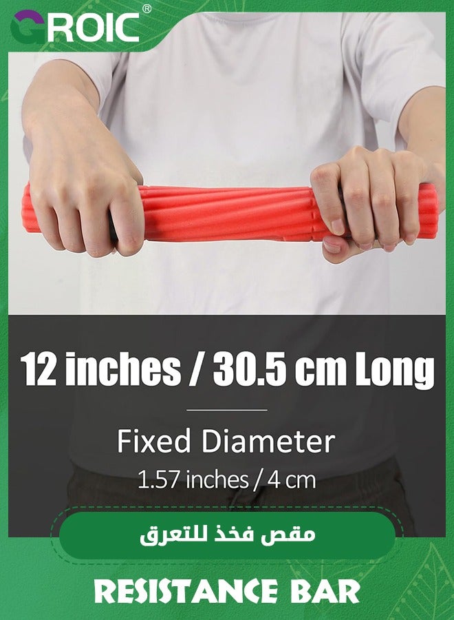 GROIC Flex Therapy Bar,Resistance Bar Used to Relieve Pain in the Wrist, Elbow, and Forearm,Tennis Elbow Treatment Bar,Twist Bar for Physical Therapy,Flex Therapy Bar Strengthener - Image 5