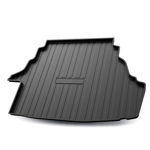 WGGDRAQQ Cargo Liners Fits Toyota Camry 2007-2011 Rear Trunk Floor Mats 3D Boot Tray All-Weather TPE Black - Image 1