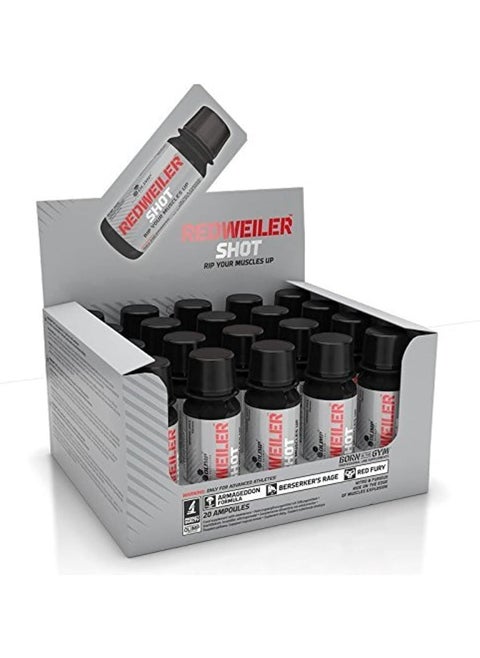 Olimp Nutrition Redweiler Shot Raging Cola - 20 x 60 ml