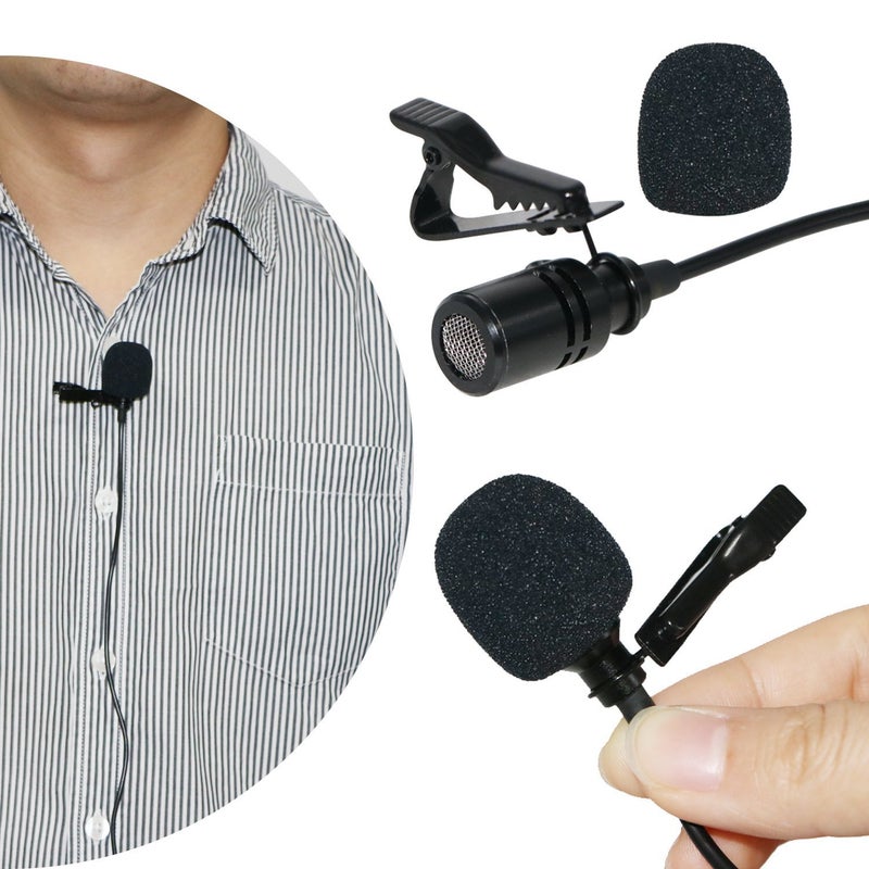 W WINBRIDGE WinBridge Portable Collar Clip Microphone 3.5mm Audio Compatible with All WinBridge Voice Amplifiers S6 - Image 2