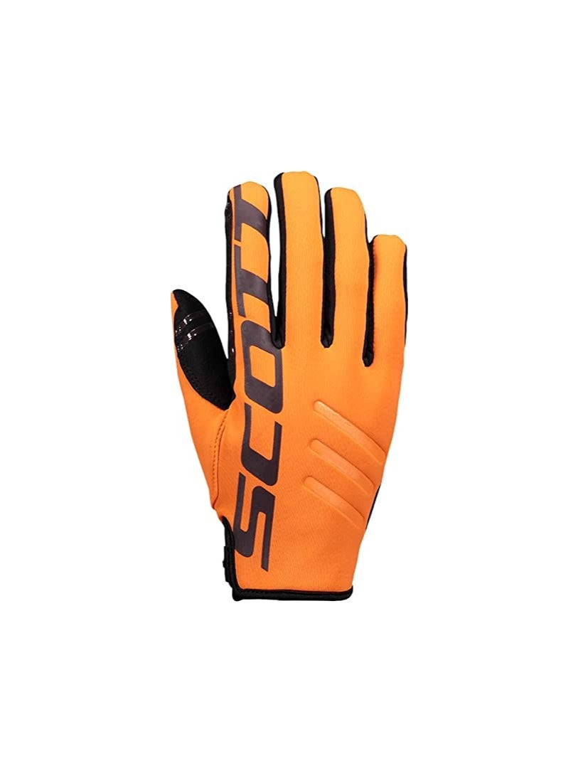 Scott Scott Neoprene Motocross Gloves Orange/Pumpkin Red Fudge  - Image 1