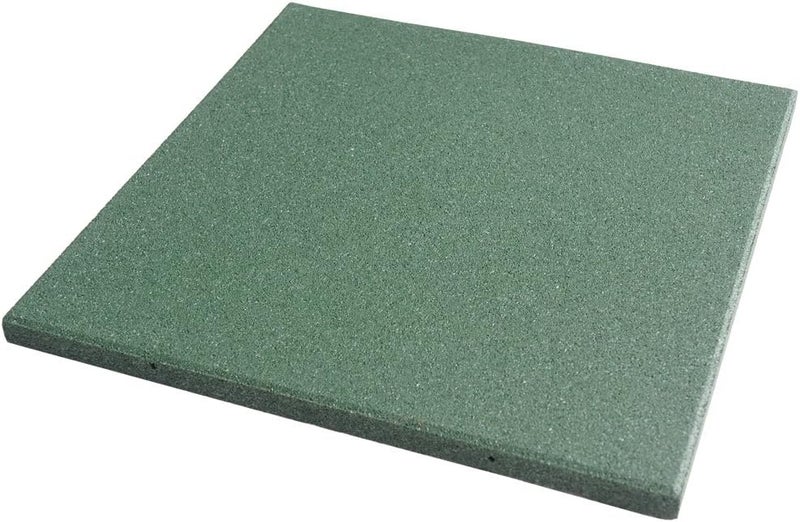 Rubber-Cal Eco-Sport Floor Tile-Pack of 3, Green, 1 x 20 x 20-Inch - Image 1