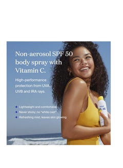 Supergoop! Supergoop play SPF 50 Antioxidant body mist with vitamin C 6fl oz 177ml  - Image 4
