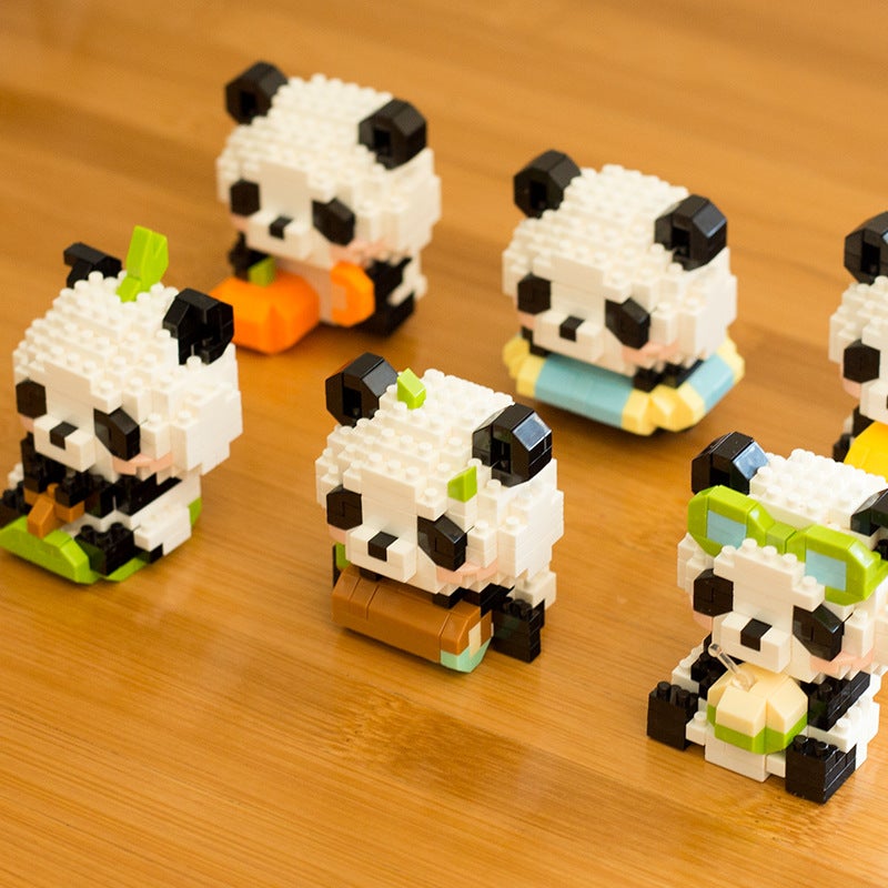 Panda Building Blocks Set - Educational DIY Toy - Image 3