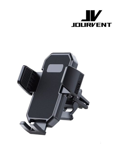Car Mobile Phone Holder, Anti-shake Mobile Phone Holder with Silicone Lock Design, Easy to Install, Compatible with All Phones