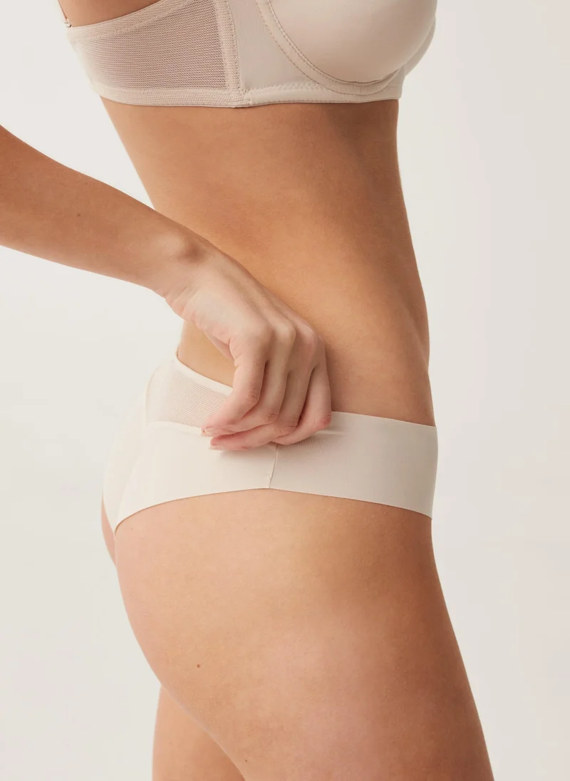 او في اس Ovs Microfibre Brazilian-Cut Briefs
