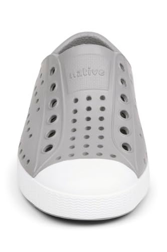 Native Shoes Unisex-Kids Jefferson Sneakers, Pigeon Grey/Shell White, 3 Little Kid - Image 2