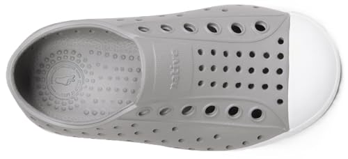 Native Shoes Unisex-Kids Jefferson Sneakers, Pigeon Grey/Shell White, 3 Little Kid - Image 4