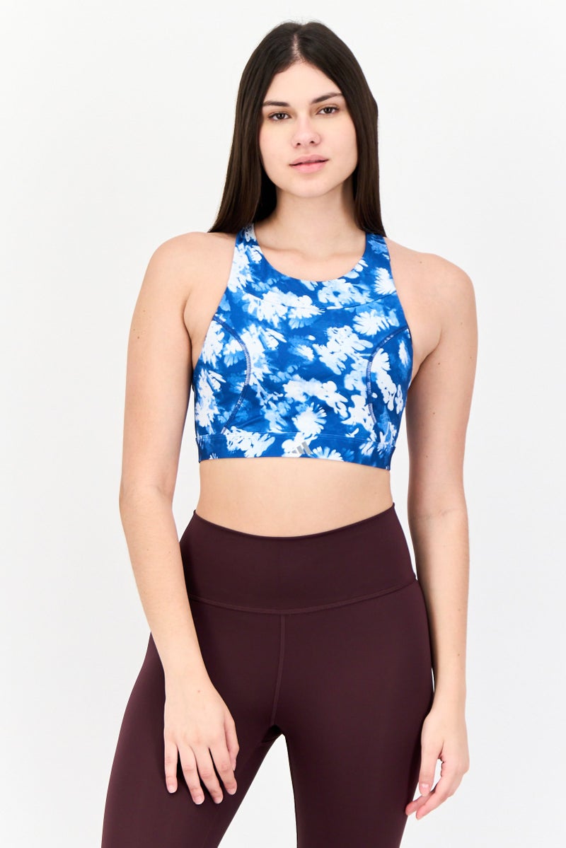 Adidas Women Padded Sports Bra, Multicolor  - Image 1