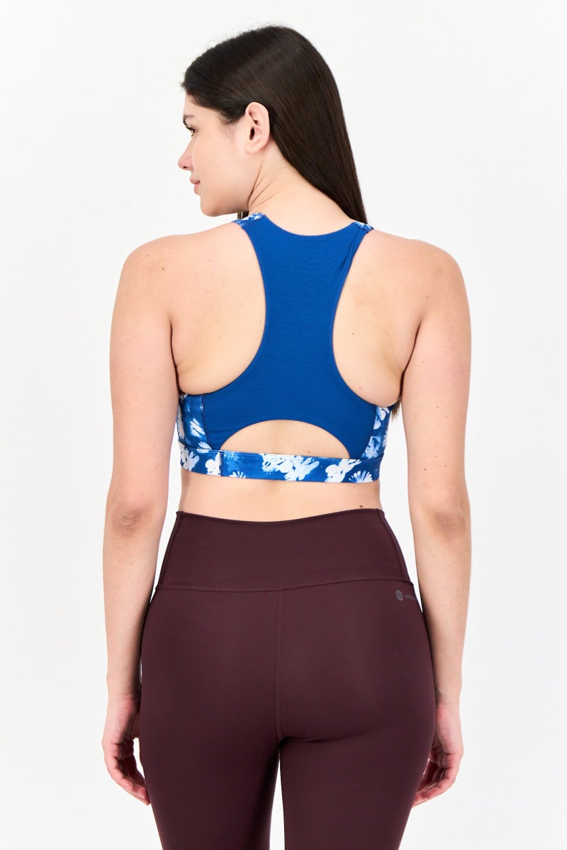 Adidas حمالة صدر رياضية مبطنة للنساء، متعددة الألوان - Image 3