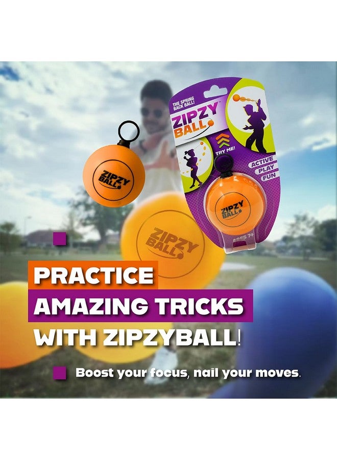 blue orange جديد! كرة ضغط للتسلية للأيدي، ألعاب رياضية لذوي الاحتياجات الخاصة، لعب نشط فردي، تدريب رمي والتقاط للأطفال، المراهقين، والبالغين، هدية حفلة، فكرة هدية، زيبي زبال من ألعاب بلو أورانج - Image 4