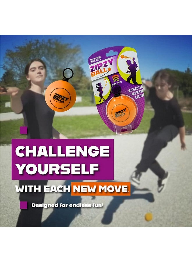 blue orange جديد! كرة ضغط للتسلية للأيدي، ألعاب رياضية لذوي الاحتياجات الخاصة، لعب نشط فردي، تدريب رمي والتقاط للأطفال، المراهقين، والبالغين، هدية حفلة، فكرة هدية، زيبي زبال من ألعاب بلو أورانج - Image 3