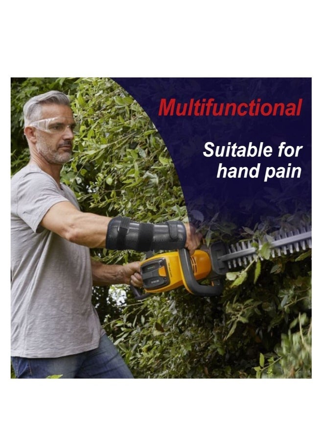 Generic Wrist Support Brace Carpal Tunnel, Lengthened Fixed Hand Support, Arthritis, Myositis And Sprain Pain Relief, One-Step Wear Wrist Support, for Left Hand (Black)  - Image 3