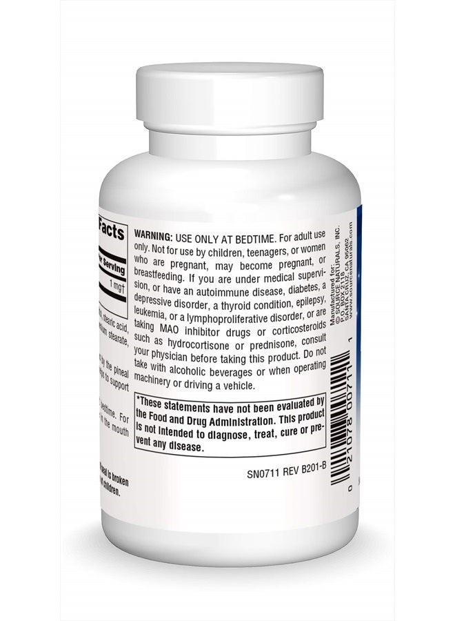 Source Naturals Melatonin 1 mg - 300 Peppermint Flavored Lozenges - Image 2