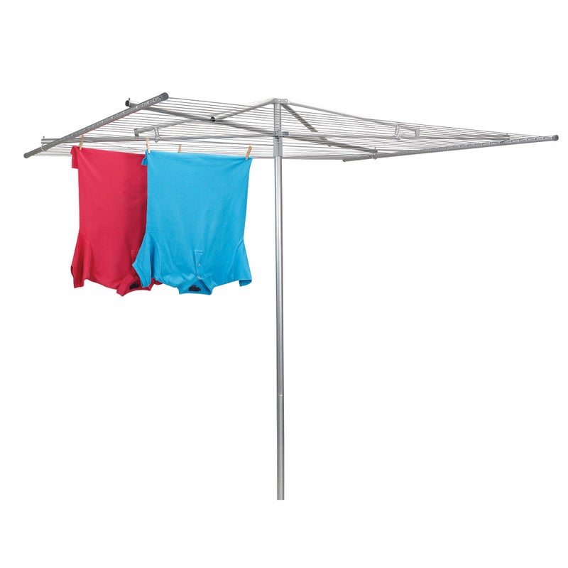 Household Essentials Household Essentials Parallel Clothesline Outdoor Dryer 30 Lines with 210 Feet of Drying Space NoRust Steel 