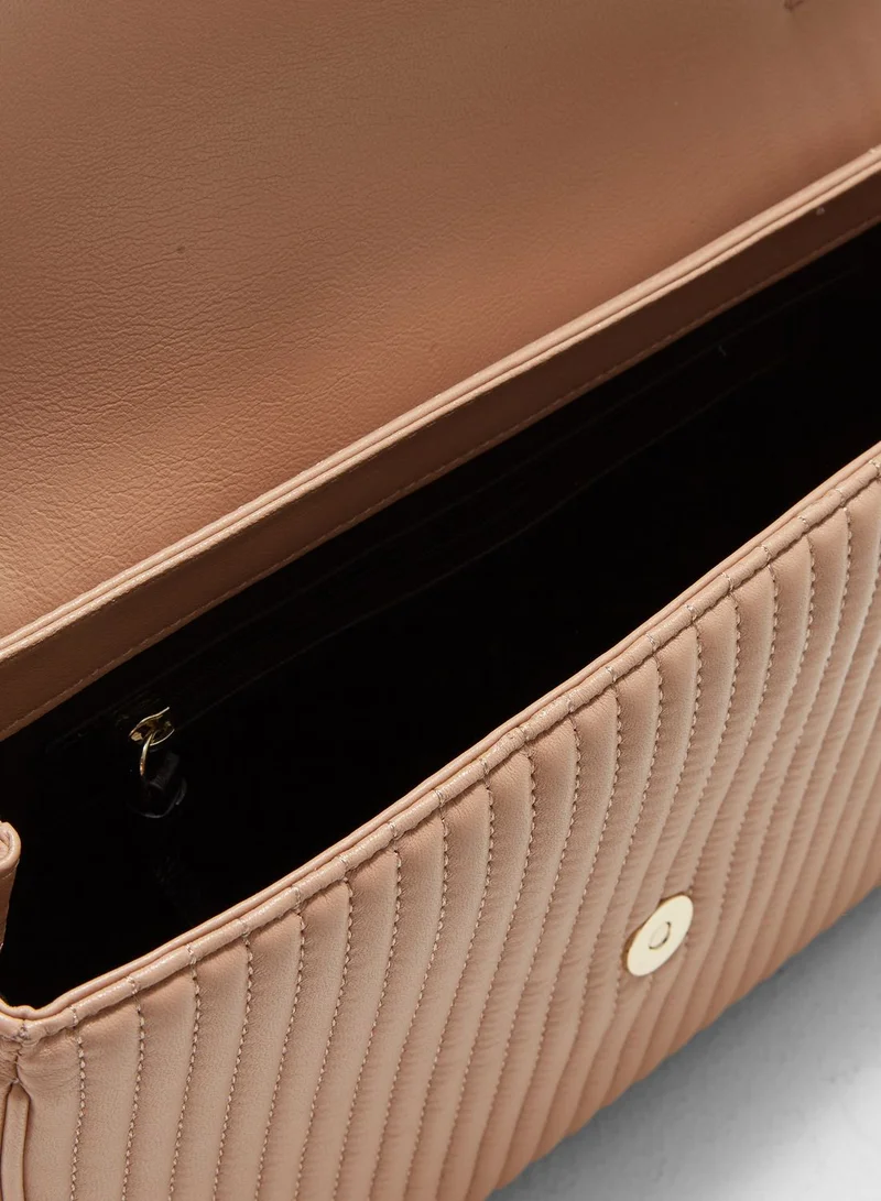 DKNY Large Flap Crossbody