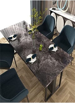 Goolsky Goolsky 0.5m Marble Pattern Water-resistant Moistureproof Removable Self Adhesive Wallpaper Peel &  PVC Wall Stickers for Living Room Bathroom Kitchen Countertop  - Image 4