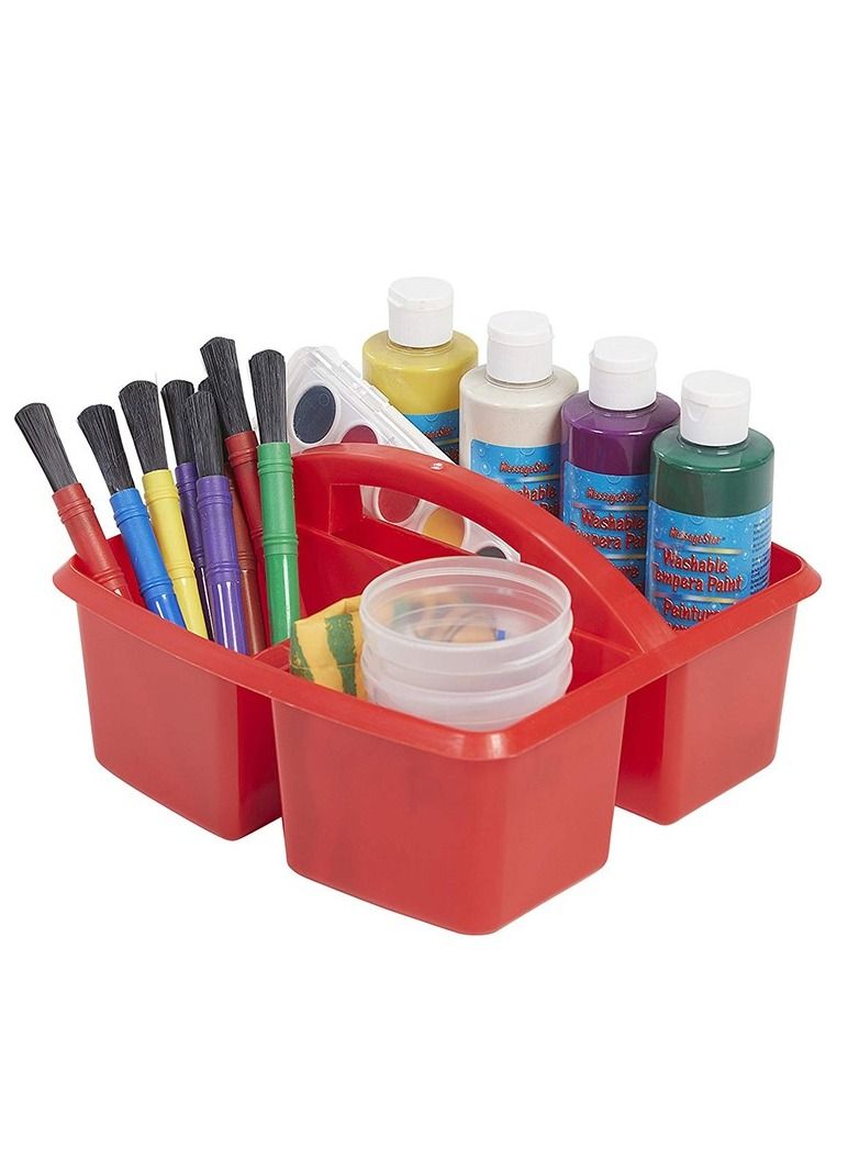 فن ليرنينج ستور علب تنظيم ادوات الفصل الدراسي والمكتب - مجموعة من 4 قطع - Image 2