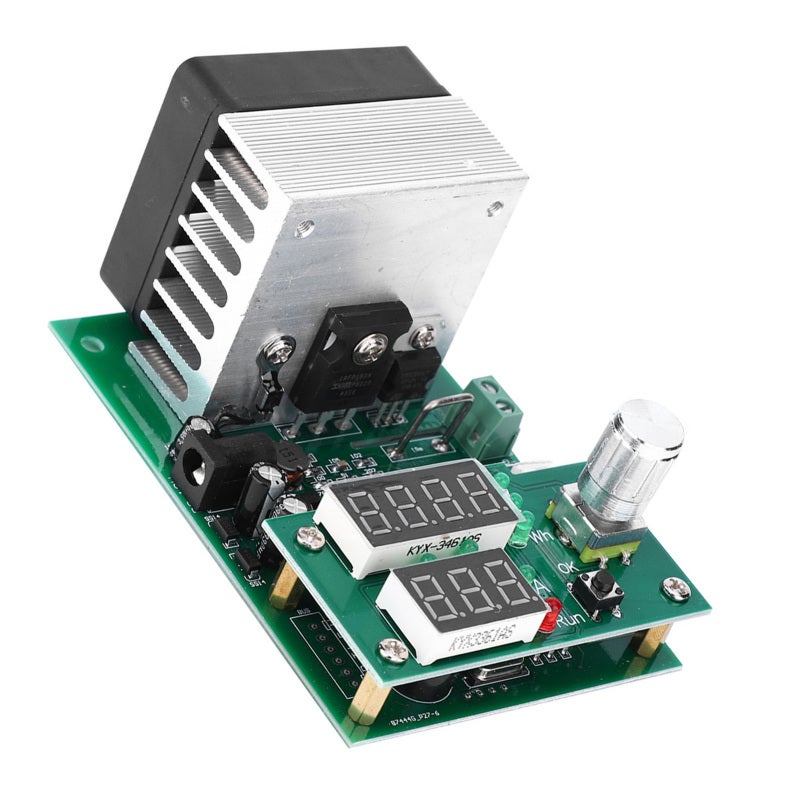 Electronic Load Aging Battery Capacity Tester Module 60W 9.99A CC Mode with Temperature Control Stepless Variable Speed Fan - Dual NMB Ball Bearing High Speed Fan for Power Adapter Automatic Aging Cab - Image 4