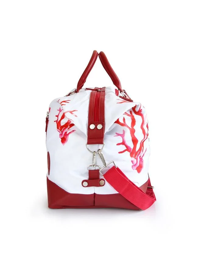 Anemoss Coral Design Travel Duffel Bag, 50L