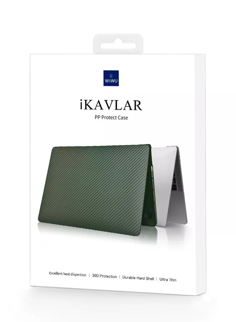 Wtech iKavlar PP Protect Case For Macbook Pro 14.2" 2021 Dark Green  - Image 1