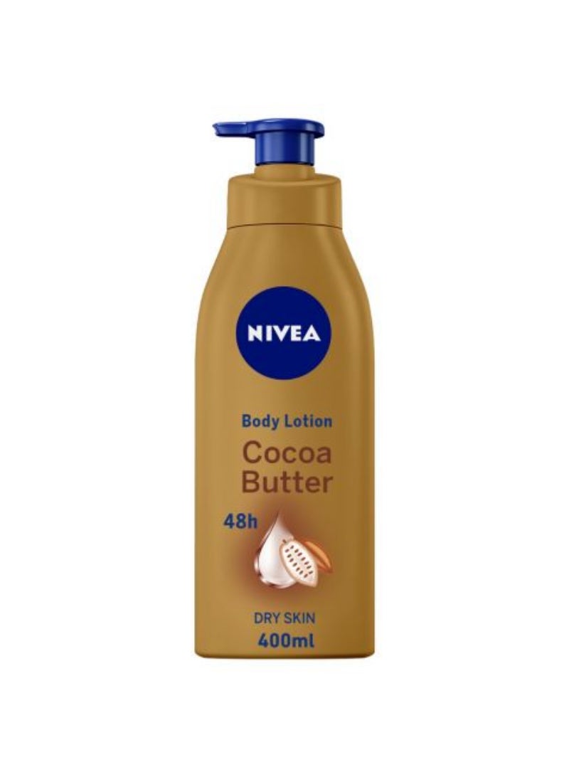 Nivea Body Lotion Cocoa Butter Dry Skin 400Ml