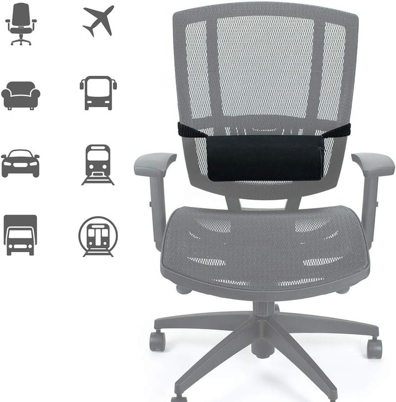 ObusForme Portable Supporting Roll with Two Speed Massage Settingsfor Lower Back and Neck - Image 3