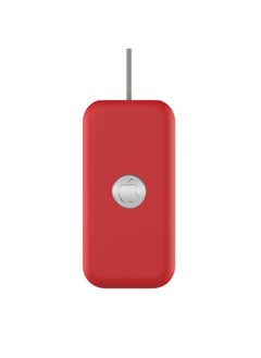 Applicable To Apple Vision Pro Battery Power Protection Case Apple Power Charging Treasure Silicone Protective Case-Specifications:Red