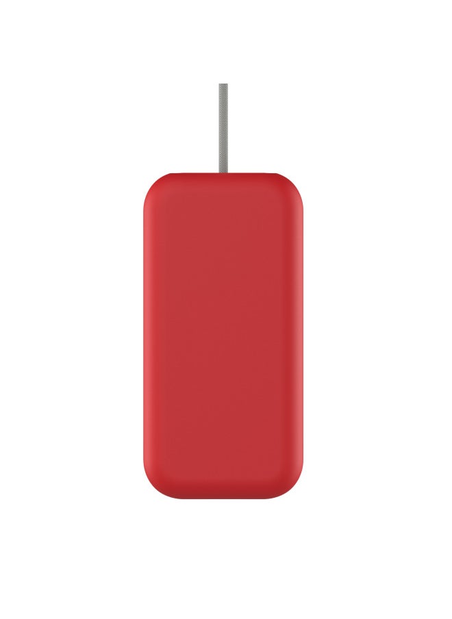 Generic - Applicable To Apple Vision Pro Battery Power Protection Case Apple Power Charging Treasure Silicone Protective Case-Specifications:Red - Image 1